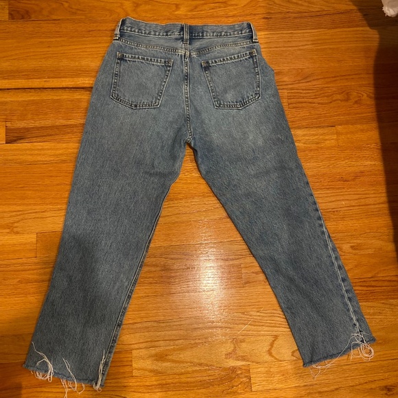 Old Navy Women’s High-Rise Slouchy Straight Distressed Jeans Size 4 - Picture 9 of 9